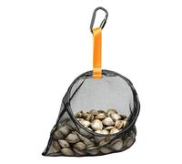 Borsa a Rete per Conchiglie Sacca Pieghevole per la Raccolta di Conchiglie