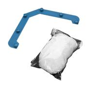Borsa a rete per filtro per lavello da cucina, resistente filtro per scarico a triangolo con rastrelliera triangolare, sacchetti in rete da 50 pezzi per la conservazione dei rifiuti del