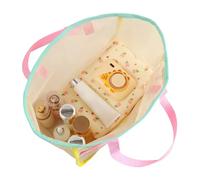 Borsa a rete per la spiaggia, borse da spiaggia per donne, organizzazione e deposito alla moda per bottiglie di acqua, asciugamani accessori da viaggio, piscina, estate picnic, vacanze