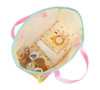Borsa a rete per la spiaggia, per donne e bambini, leggera, per giocattoli, per asciugamani, bottiglie d'acqua, viaggi, piscina, picnic, vacanze estive, campeggio, mercato della spesa