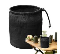 Borsa a rete porta mollette per bucato, accessori per asciugare trapunte, borsa per mollette da bucato, multifunzione, elastica, per escursionismo, bagno, casa, zaino in spalla, Multicolore, 19x25cm