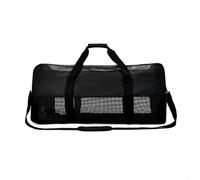 Borsa a rete QuickDry da 60 l per immersioni subacquee per riporre e trasportare attrezzatura subacquea completa di materiale in poliestere traspirante resistente all'usura (nero)