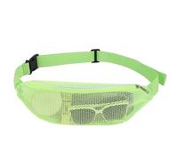 Borsa a rete trasparente Borsa a tracolla Beach Meash Cintura regolabile per concerti eventi sportivi Viaggi Air Phone Wallet Piccolo portafoglio per telefono, Verde, Bellezza di massa