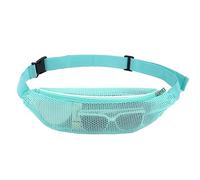 Borsa a rete trasparente Borsa a tracolla Beach Meash Cintura regolabile per concerti eventi sportivi Viaggi Air Phone Wallet Piccolo portafoglio per telefono, Blu, Bellezza di massa