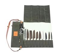 Borsa a rotelle per utensili da campeggio | Borsa per stoviglie da campeggio - Borsa per rullo per taglierina di tela impermeabile, trasportatore per taglierine, custodia per cuoco per campi