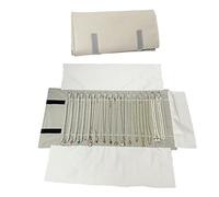 Borsa a Rullo per Organizer per Gioielli, Rotolo Pieghevole per Gioielliere Grande Capacità e Pratico Portatile,per Più Collane, Braccialetti