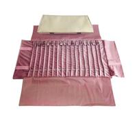 Borsa a Rullo per Organizer per Gioielli, Rotolo Pieghevole per Gioielliere Grande Capacità e Pratico Portatile,per Più Collane, Braccialetti