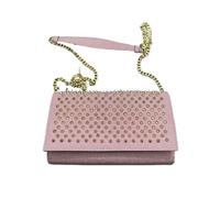 Borsa a secchiello con rivetti, tinta unita, con nappe, stile alla moda, tracolla singola, piccola borsa a mano, elegante, da donna, for tutti i giorni(Beige)