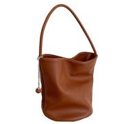 Borsa a secchiello da donna, stile coreano, ascella in pelle PU, borsa a tracolla all-matching sotto le ascelle per lo shopping lavoro donna spalla in pelle sintetica ascella borsa stile coreano