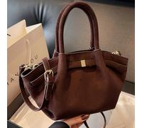 Borsa a secchiello di design di nicchia europeo e americano, borsa a mano di stile di strada per le donne, adatta per lo shopping, i pendolari, le feste, i regali in autunno/inverno, ultima moda borsa