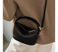 Borsa a secchiello leggera e casual da lavoro con mini chiusura a torsione con manico superiore per ragazze adolescenti, studenti universitari, principianti e impiegati, perfetta per ufficio, universi