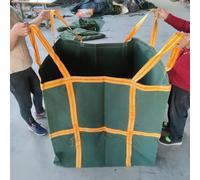 Borsa a secchiello per bagagli - Borsas di sollevamento in tessuto a vela per piattaforma gru, carrello elevatore, borsa portante antistrappo e resistente(50 X 50X50CM/Load 500kg)