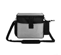 Borsa a secchiello per gesso, 14 x 25 x 24 cm, per arrampicata su roccia, con fodera in alluminio, design impermeabile multitasche per boulder