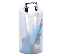 Borsa a secchiello portatile impermeabile con grande capacità pieghevole per avventure all'aperto come rafting, nuoto e tracciamento del fiume (15L)