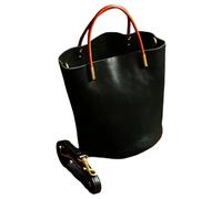 Borsa a Secchiello Vintage Elegante Da Donna in Morbida Pelle PU Spaziosa Borsa a Tracolla Dal Design Leggero E Lusso Per L'uso Quotidiano Secchiello Da Viaggio Leggero