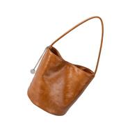 Borsa A Secchio Alla Con Ampio Spazio Stili Coreani PU PASSO PELLA PU A NASTANTE PER VARIE UTFIT E OCCASIONE BAGNO DELLE DONNE TRENDE
