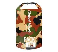 Borsa a secco impermeabile - Sacco di stoccaggio da viaggio, contenitore per ingranaggi galleggianti leggeri | Rotolo top top secco con tracolla staccabile, accessorio per rafting in canoa in kayak pe