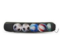Borsa a sfera da calcio - Borsa per il trasporto di attrezzature, supporto per palla in rete grande | Rete portaoggetti multiuso con tracolla regolabile, organizer per pratica per palle d