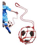 Borsa a sfera in rete con coulisse resistente per una palla sportiva unica, design a rete leggera e traspirante per un facile trasporto e stoccaggio, ideale per il giorno e la pratica del