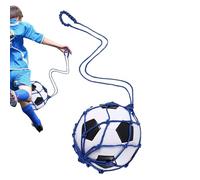 Borsa a sfera realizzata in tessuto a rete: giocoleria della rete della rete per il calcio, la borsa da calcio in tessuto a rete con tensione del cordino | Stoccaggio di calcio, calcio e pallavolo,