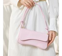 Borsa a spalla alla moda e minimalista, con risvolto asimmetrico e tracolla regolabile, adatta per lo shopping, portafogli, acquisti, giovani donne, studenti universitari, nuovi arrivati e lavoratori