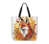 Borsa A Spalla Autumn Fox Multifunzionale Borsa A Shopper Donna Classico Borse Tote Donna Per Ufficio Università Tutti I Giorni