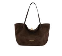 BORSA A SPALLA BRACCIALINI B19320 ARIEL SUEDE Borsa shopping in morbido sued...