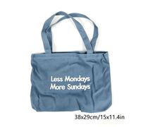 Borsa a spalla casual da 1 pezzo in stile vintage americano, borsa tote da studente per pendolari in stile Ins, grande capacità, per abiti quotidiani da donna