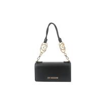 Borsa a spalla con due comparti Love Moschino, nera - Tabella Colori: Nero