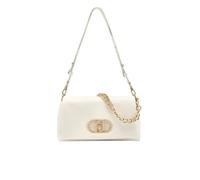 Borsa a spalla con patta Liu Jo La Puffy, marmo - Tabella Colori: Bianco