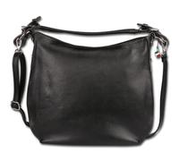 Borsa A Spalla Da Donna In Pelle Nera Florence OTF187S1