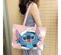 Borsa a spalla di grande capacità della serie Paradiso di Stitch, il piccolo mostro , borsa esclusiva per lavoratori d'ufficio, può contenere molti beni Stile A,Stile B,Stile C,Stile E,Stile FFumettoP