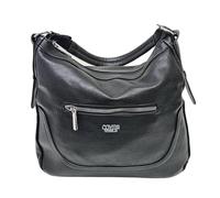 Borsa a Spalla Donna Sacca Spallaccia Morbida Ecopelle Multitasche Tracolla/Manico corto e Tracolla lunga Regolabile/Removibile Dimensioni: 33 X 30 X 12 cm. ART. 2889 Marchio Coveri Colore NERO