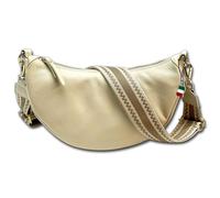 Borsa A Spalla Florence Borsa Da Città In Vera Pelle Beige OTF823I