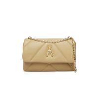 Patrizia Pepe Fly Borsa a tracolla in pelle imbottita 25 cm giallo