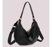 BORSA A SPALLA IN NYLON MIMI' MUA' nera