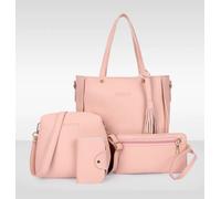 Borsa A Spalla In Pelle Da Donna 4 Pezzi Tote Borsa Portafoglio Lusso