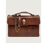 Borsa a spalla Kensington Bag in pelle stampa pitone Kurt Geiger