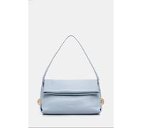 Liu Jo Borsa a Spalla Riccy, Azzurro, Similpelle Ecosostenibile, 31x16x10 cm, con Patta Magnetica