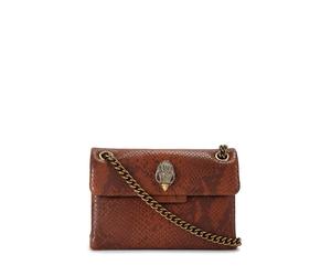 Borsa a spalla Mini Kensington in pelle stampa pitone Kurt Geiger
