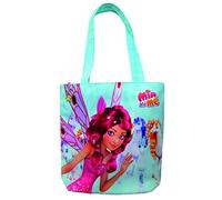 Borsa A Spalla Originale Mia And Me Bambina Celeste 30 X 30 X 10
