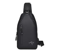 Borsa A Spalla Piccola Casual Per Uomo - Borsa A Tracolla Piccola, Zaino A Tracolla Quotidiano | Borsa Leggera Per Il Petto Del Telefono, Borse Impermeabili Per Escursioni Con Cuffie, nero, Consulte