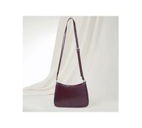 Borsa a spalla retrò bordeaux, borsa da pendolare alla moda, borsa versatile da portare sotto braccio, borsa a tracolla, borsa bordeaux alla moda, borsa ispirata allo stile retrò come regalo di Natale