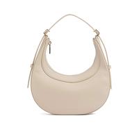 Coccinelle Whisper Borsa a spalla bianco, pelle di vacchetta grana, donna