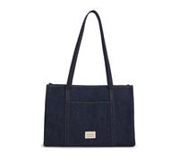 Borsa a sporta in tela di cotone LIAM Blu TU