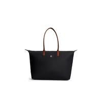 Borsa a sporta maxi in tela, POPETTE Nero TU