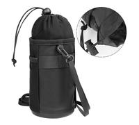 Borsa a stelo regolabile multireticolo per bici manubrio con tasche in rete