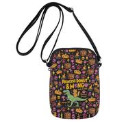 Borsa a tracolla a forma di ciambella con scritta "Princess Donut Ride or Roar Gifts This Is An Outrage Gifts Donut Cat Shoulder Bag, Princessdonut Cb1, 111