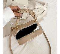 Borsa a tracolla a forma di cuore Borsa a mano in tinta unita per ragazze,