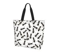 Borsa a tracolla a forma di formica, borse a forma di animale, borsa portaoggetti con manico, borsa per la spesa, borsa portatile e carina